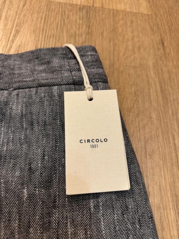 Circolo 1901 Circolo 1901 Shorts Cotton Nero Grey Bermudes New NWT size M Size US 34 / EU 50 - 5 Thumbnail