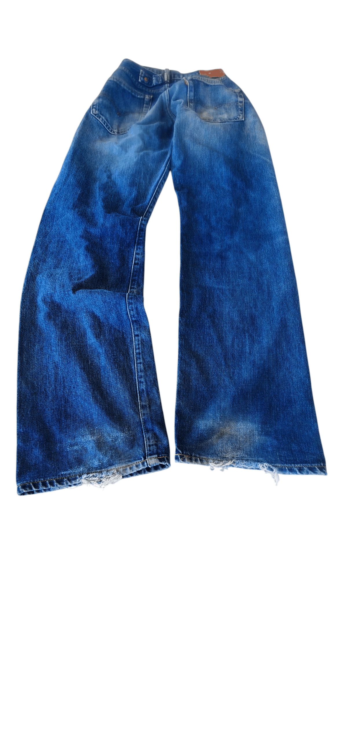 Levi's Vintage Clothing Levis 502 made in Japan selvedge distressed jeans Size US 30 / EU 46 - 16 Thumbnail