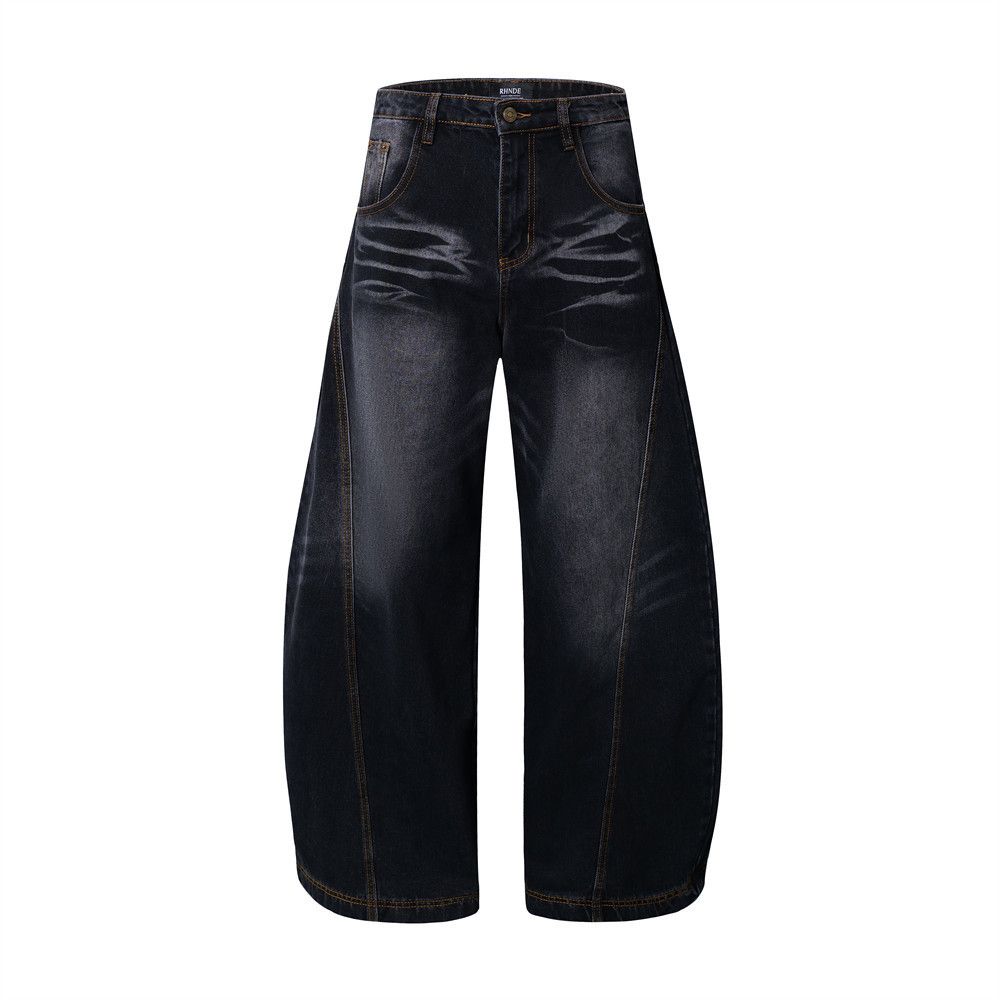 Japanese Brand × Vintage Men's street loose American machete washed jeans y2k Size US 32 / EU 48 - 1 Thumbnail