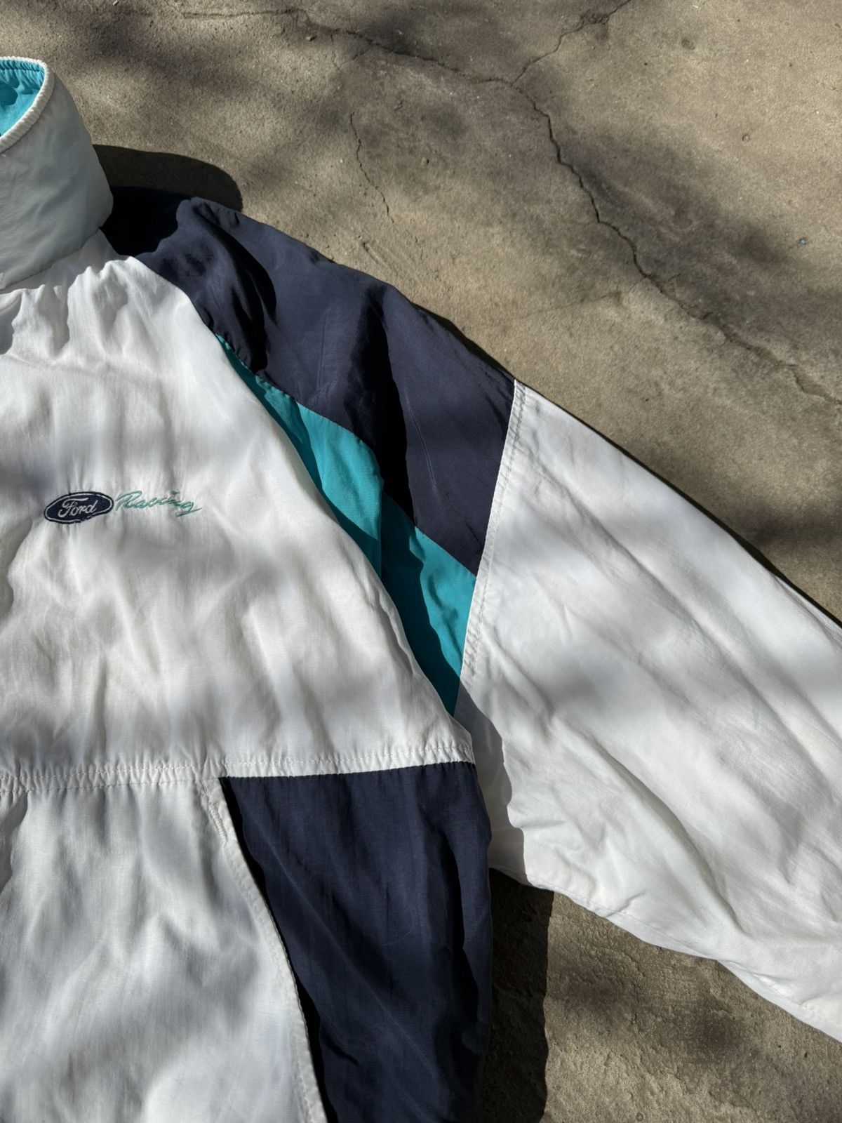 Ford Vintage Ford Racing Track Jacket Made In USA Size US L / EU 52-54 / 3 - 14 Thumbnail