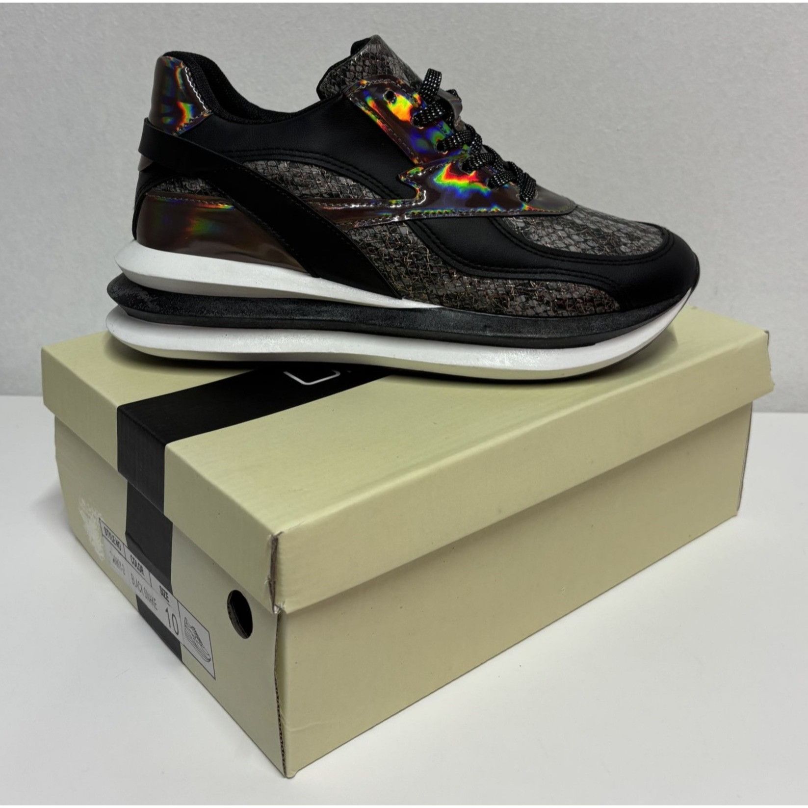 Other UNILADY / Franky-2 / Black / Reflective / Snakeskin/ Sneake Size US 10 / IT 40 - 6 Thumbnail