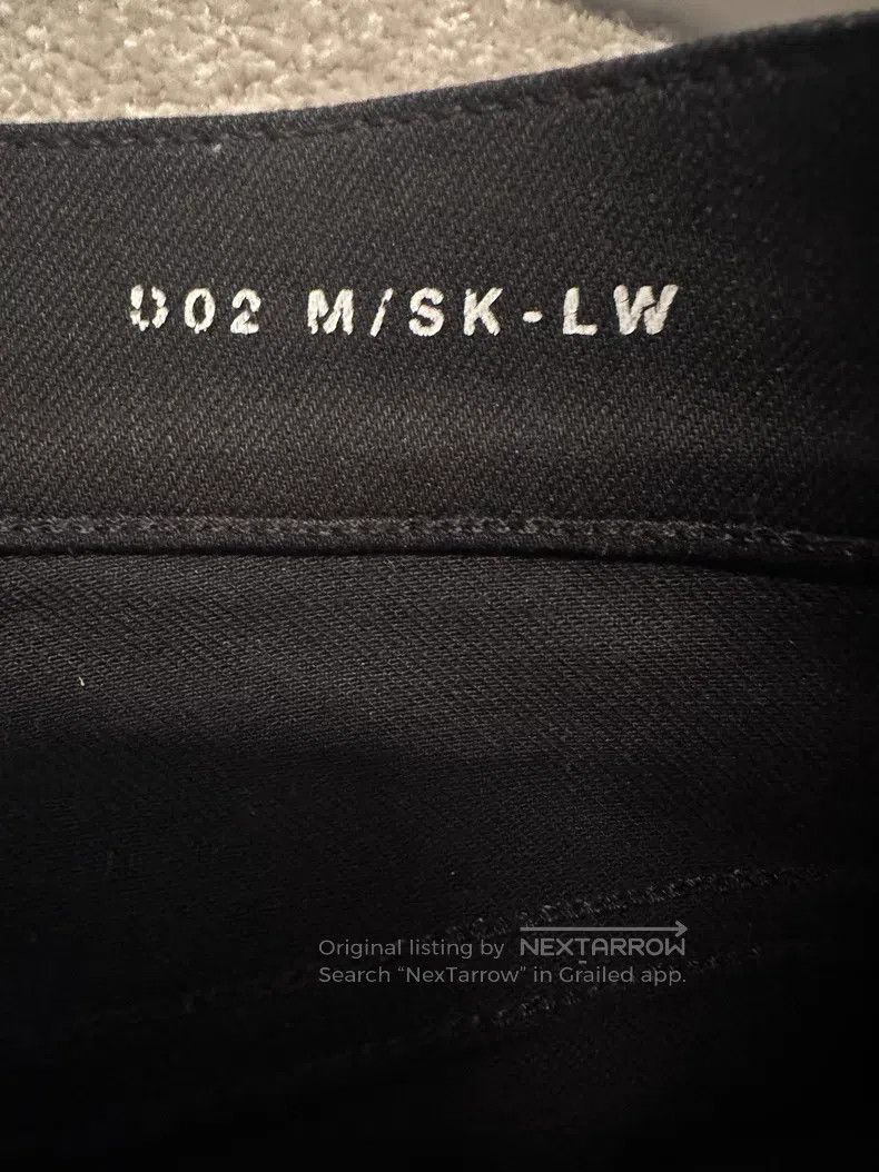Saint Laurent Paris Saint Laurent Paris Waxed Denim Jeans Size US 30 / EU 46 - 5 Thumbnail