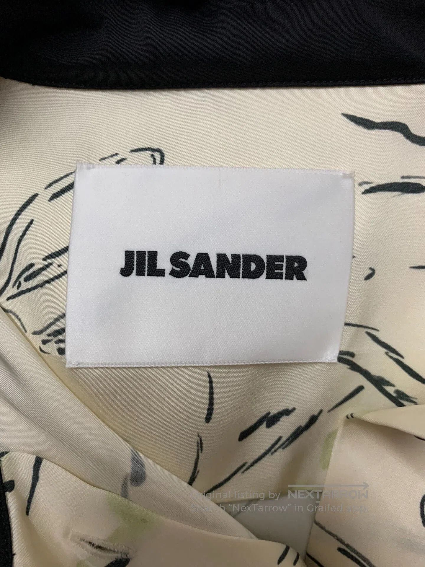 Jil Sander Jil Sander Moon Rabbit Tencel Shirt. Size XS / US 0-2 / IT 36-38 - 4 Thumbnail
