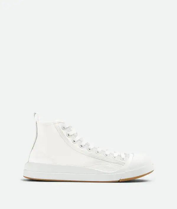 Bottega Veneta Vulcan Sneaker in white/white Size US 12 / EU 45 - 1 Thumbnail