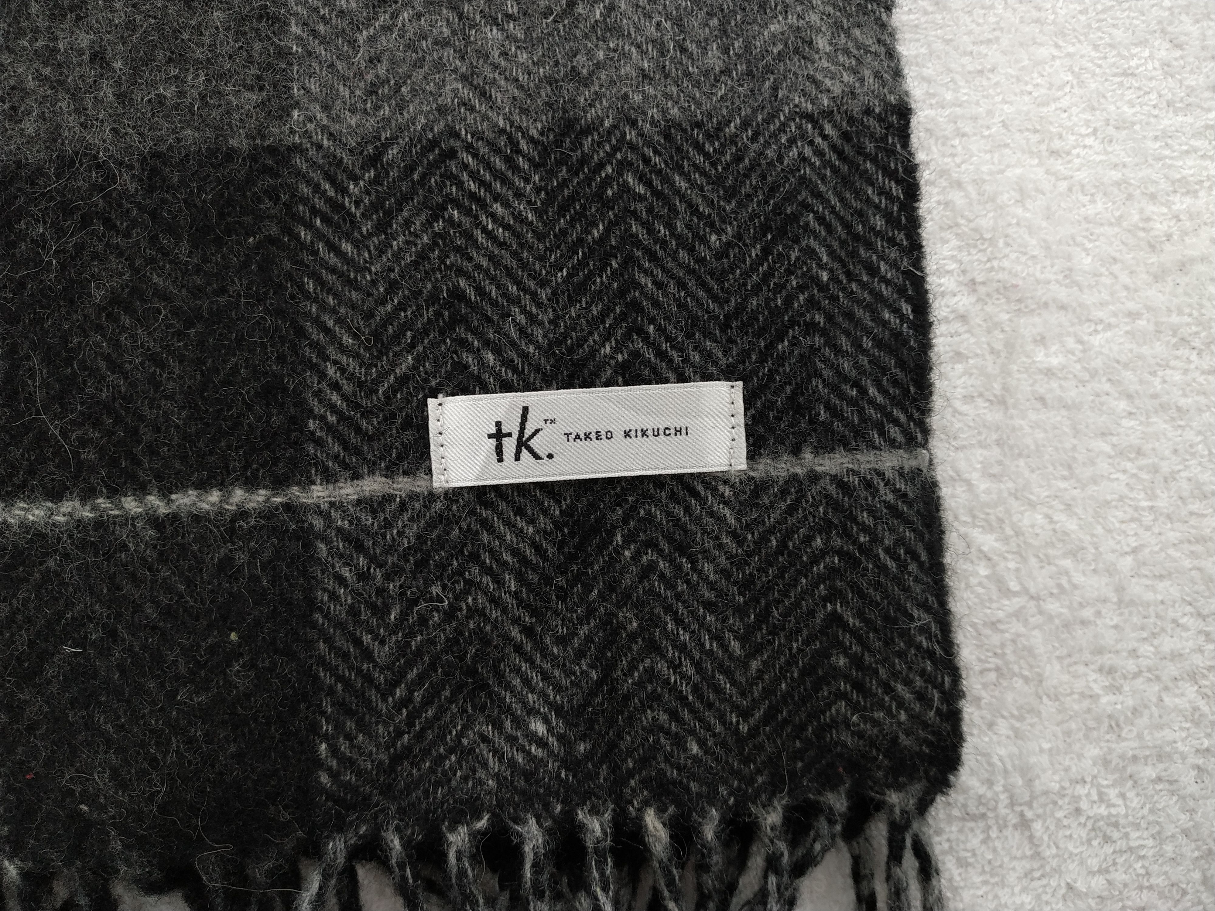Takeo Kikuchi Vintage Takeo Kikuchi Wool Scarf/Muffler/Neckwear MF090 Size ONE SIZE - 4 Thumbnail