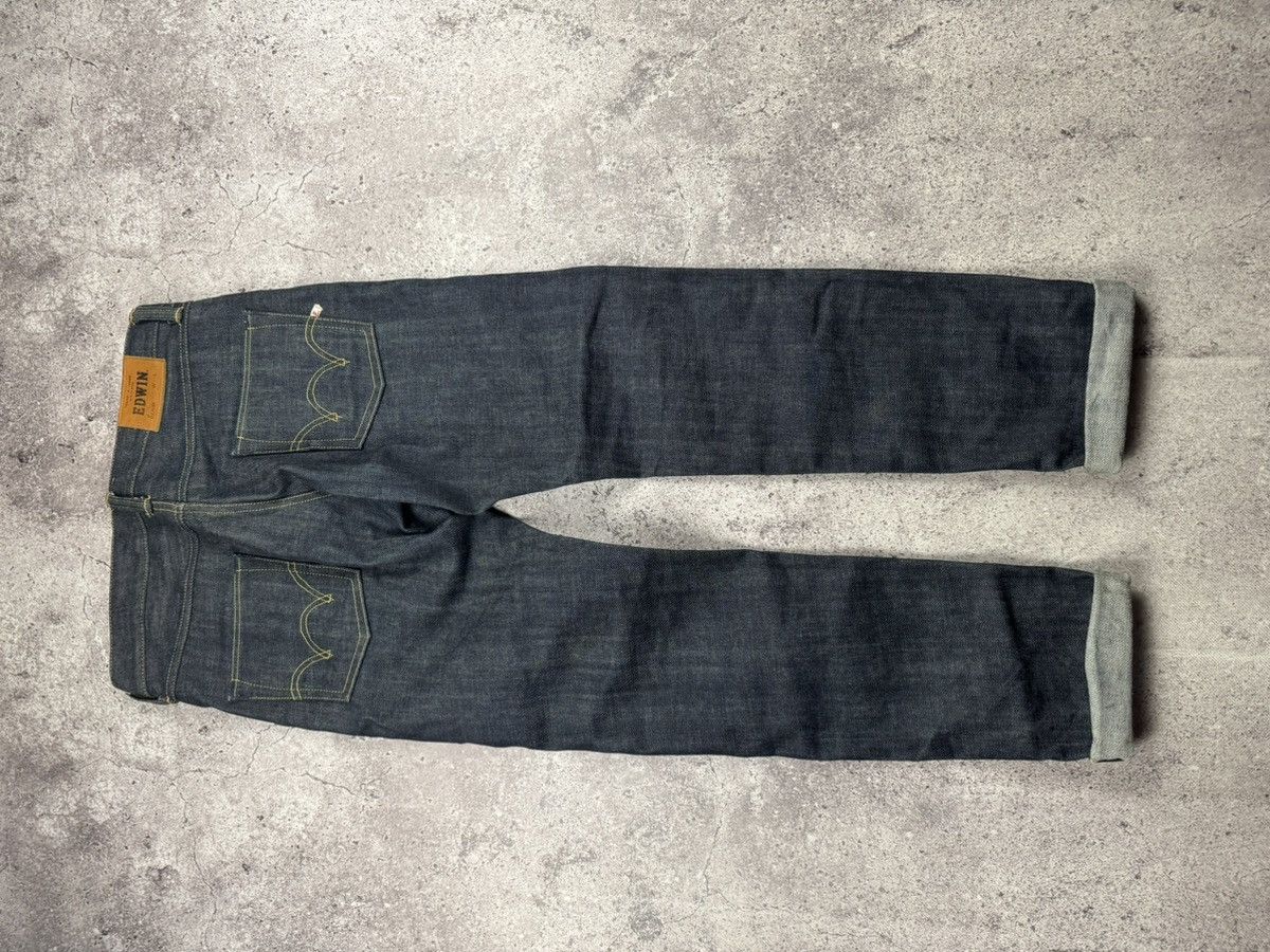 Edwin VINTAGE EDWIN WASHED DISTRESSED BAGGY SELVEDGE JAPANESSE Size US 30 / EU 46 - 11 Thumbnail