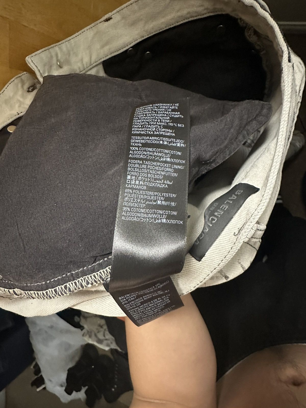Balenciaga Balenciaga fw23 griffin baggy denim Size US 34 / EU 50 - 8 Thumbnail