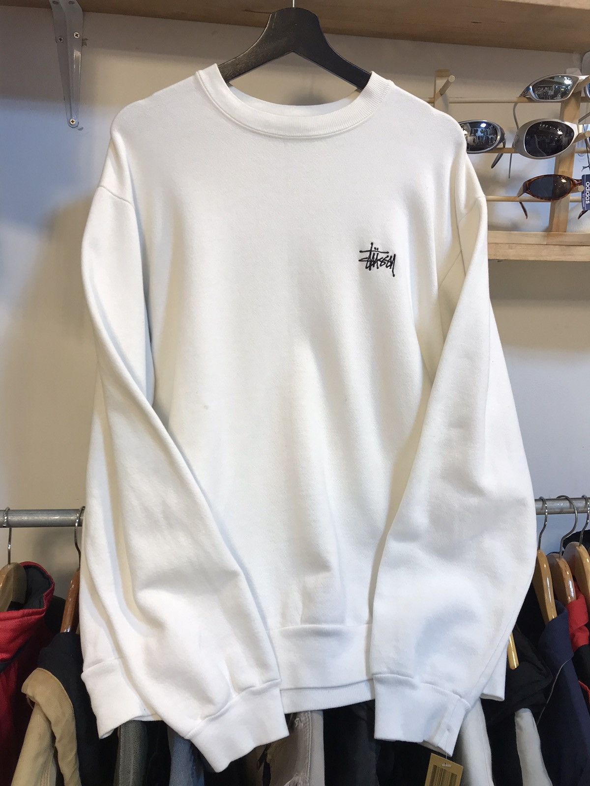 Vintage Stussy Logo 90s Sweatshirt Crewneck Sweater
