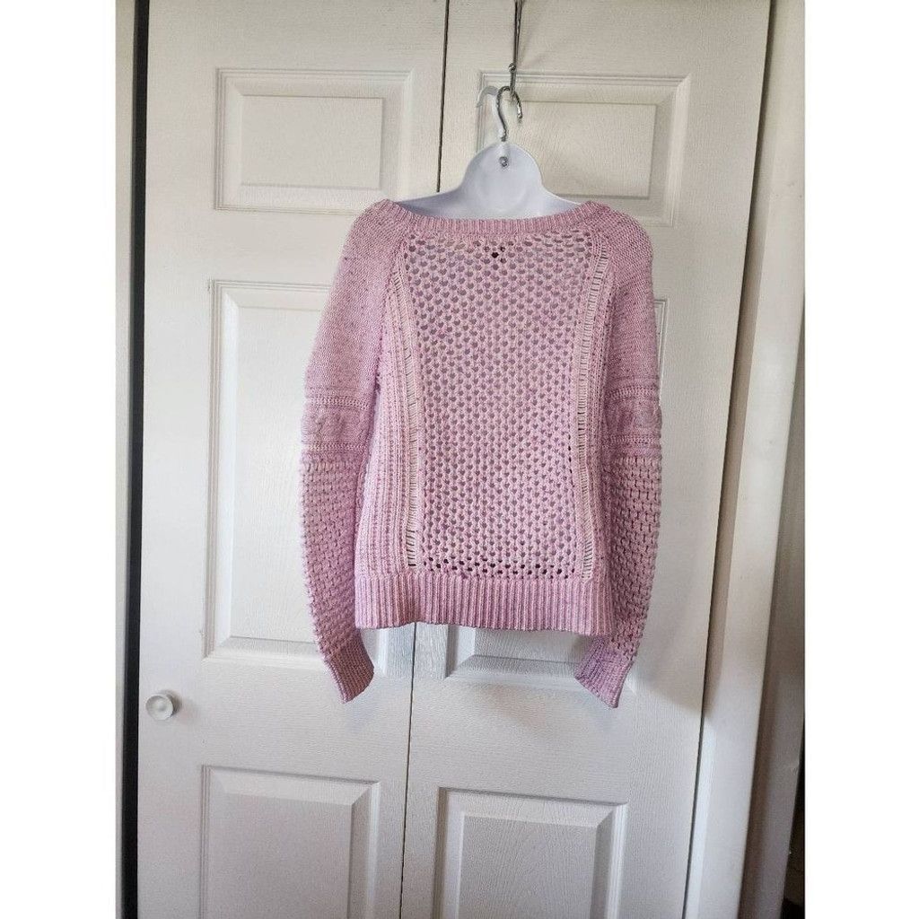 American Eagle Outfitters American Eagle Outfitters Pink Fuzzy Sweater Size XXS / US 00 / IT 34 - 7 Thumbnail