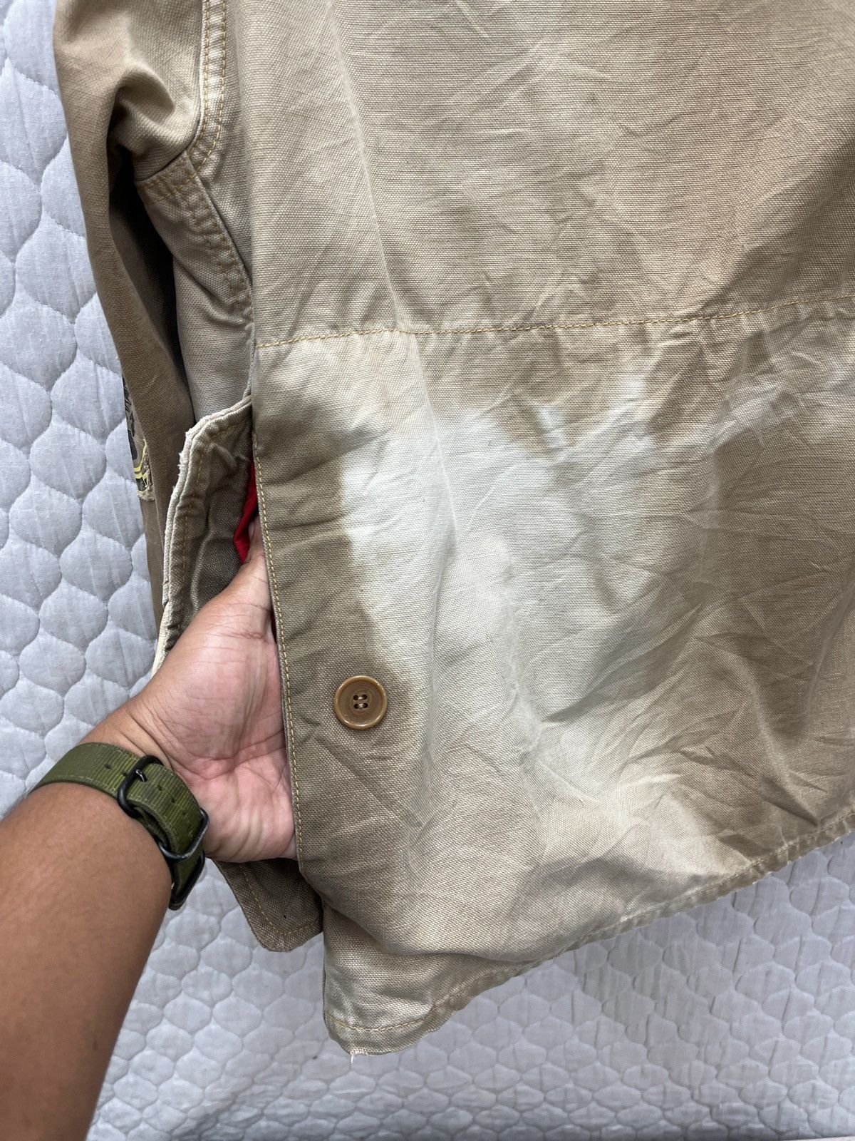 Avirex 🔥🔥🔥STEALS AVIREX MILITARY UTILITY JACKET Size US M / EU 48-50 / 2 - 17 Thumbnail