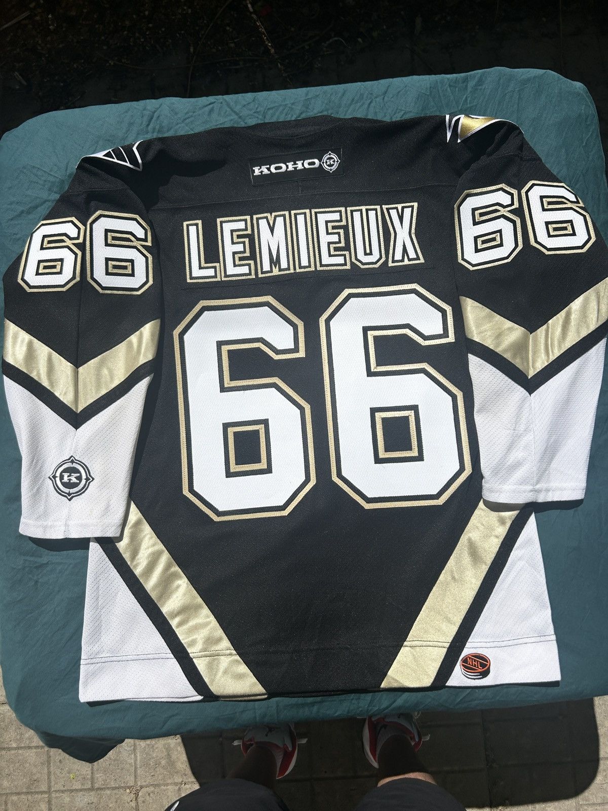 Koho × NHL Koho Pittsburgh Penguins Mario Lemieux NHL Jersey Size US M / EU 48-50 / 2 - 2 Thumbnail