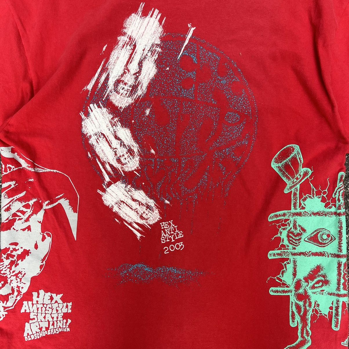Hex Antistyle Hex Antistyle Skate Rock T-Shirt Gothic Grunge skater Size US L / EU 52-54 / 3 - 8 Thumbnail