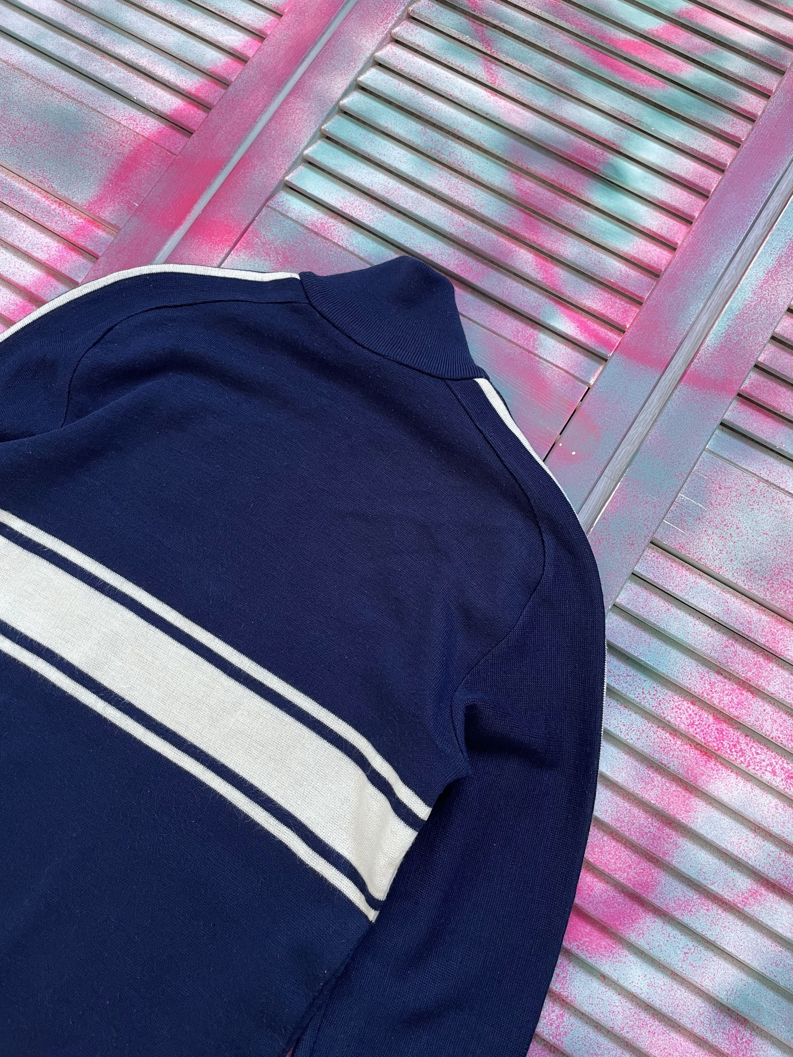 Adidas Very Rare Vintage Adidas 1/3 Zip Made in West Germany Size US S / EU 44-46 / 1 - 9 Thumbnail