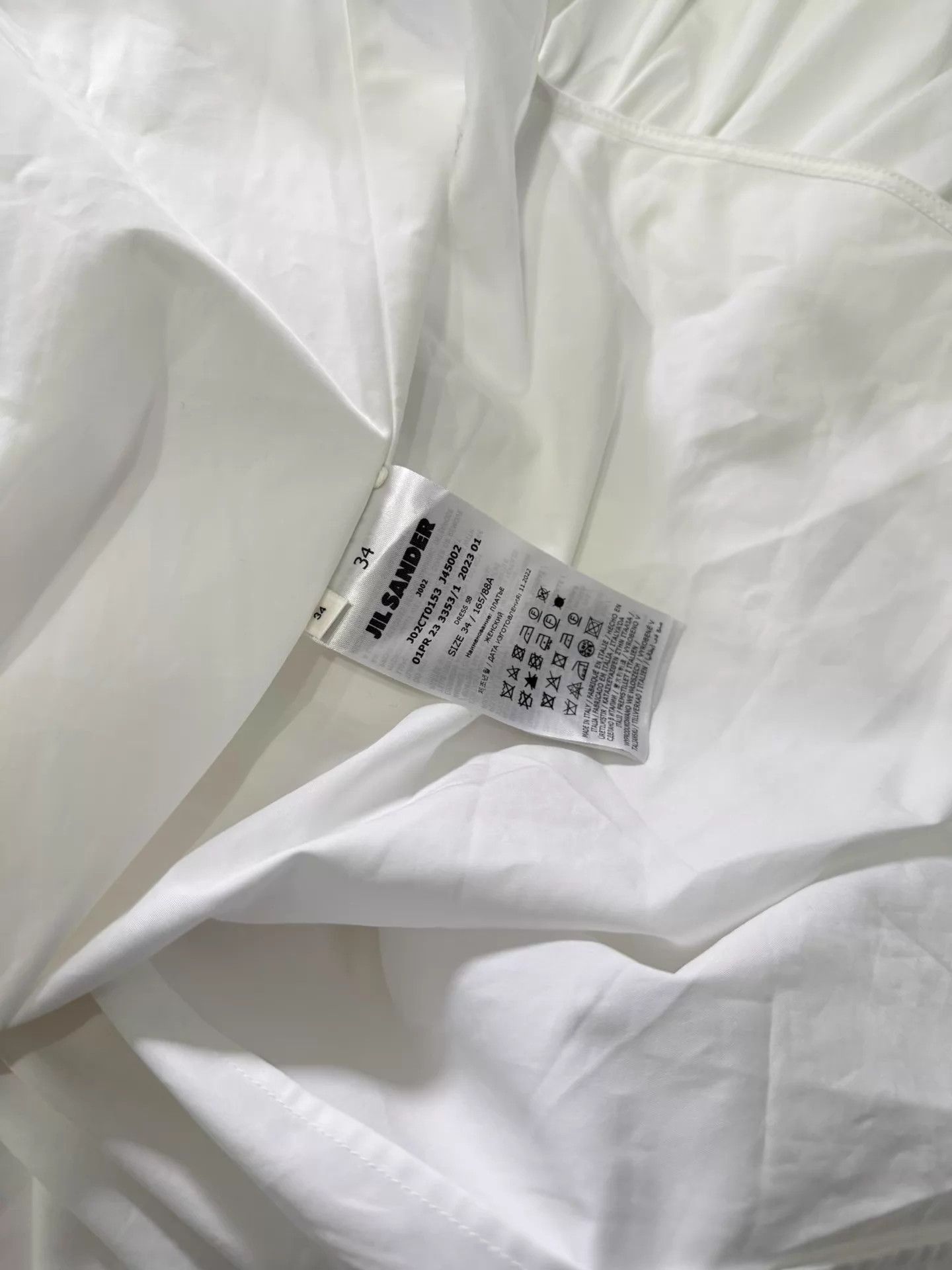 Jil Sander Jil Sander shirtdress 95% new like new authentic Size XS / US 0-2 / IT 36-38 - 8 Thumbnail