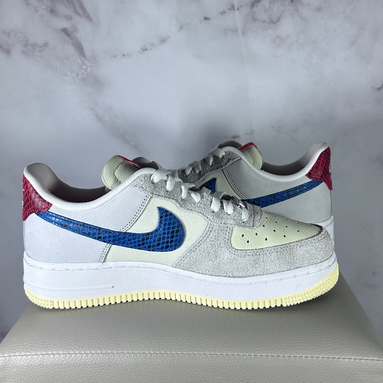 Nike × Undefeated Air Force 1 Low ‘5 On It’ Size US 8 / IT 38 - 8 Thumbnail