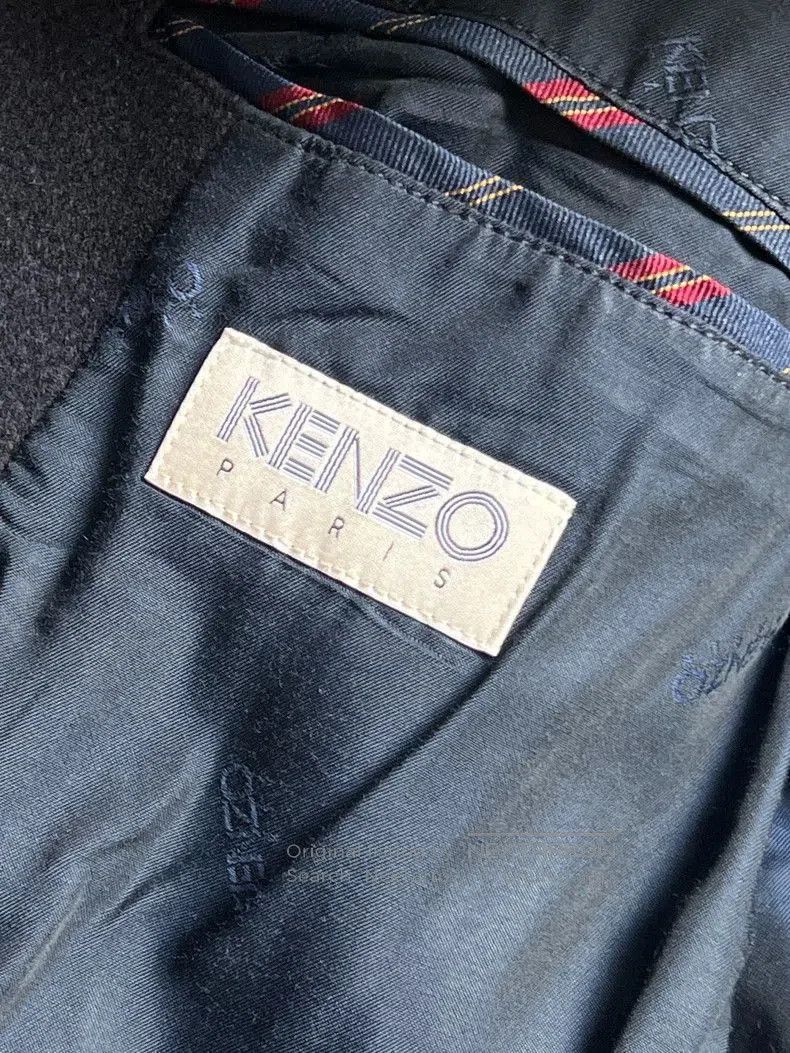 Kenzo Kenzo Men's Wool Coat XL. Size US XL / EU 56 / 4 - 3 Thumbnail