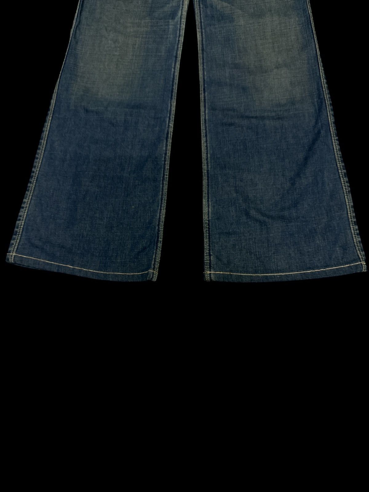 Japanese Brand Diesel Bootcut 💥 BootCut Bluewash Buckleback 💥❗️ Size US 28 / EU 44 - 7 Thumbnail
