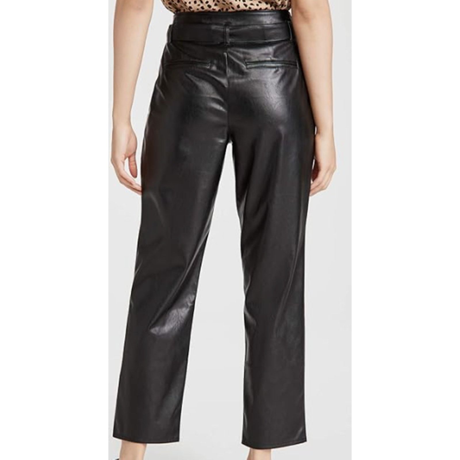 Paige PAIGE Women's Melia Pants Black 6 Size 28" / US 6 / IT 42 - 3 Thumbnail