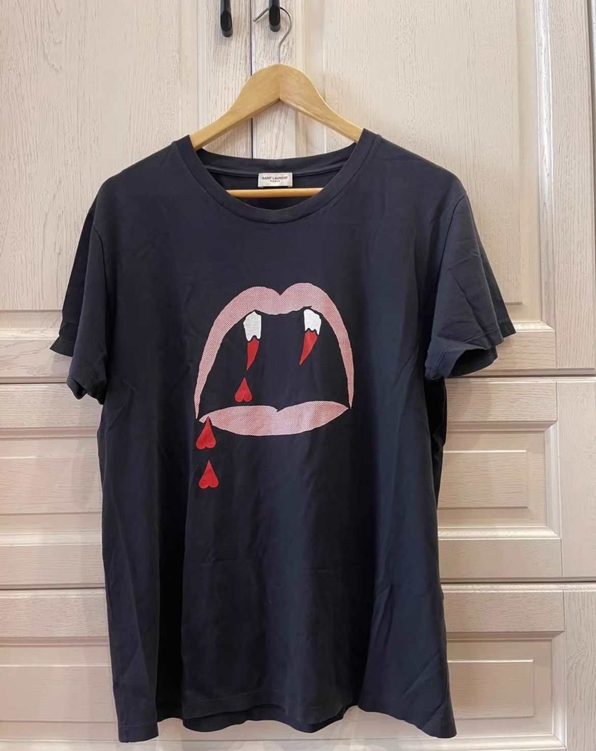 Saint Laurent Paris Saint Laurent Blood Luster T Shirt RARE