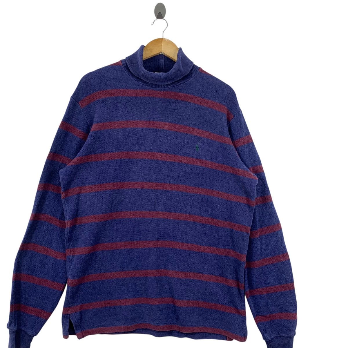 Polo Ralph Lauren Vintage POLO RALPH LAUREN Small Pony Turtleneck Sweatshirt Size US M / EU 48-50 / 2 - 5 Thumbnail