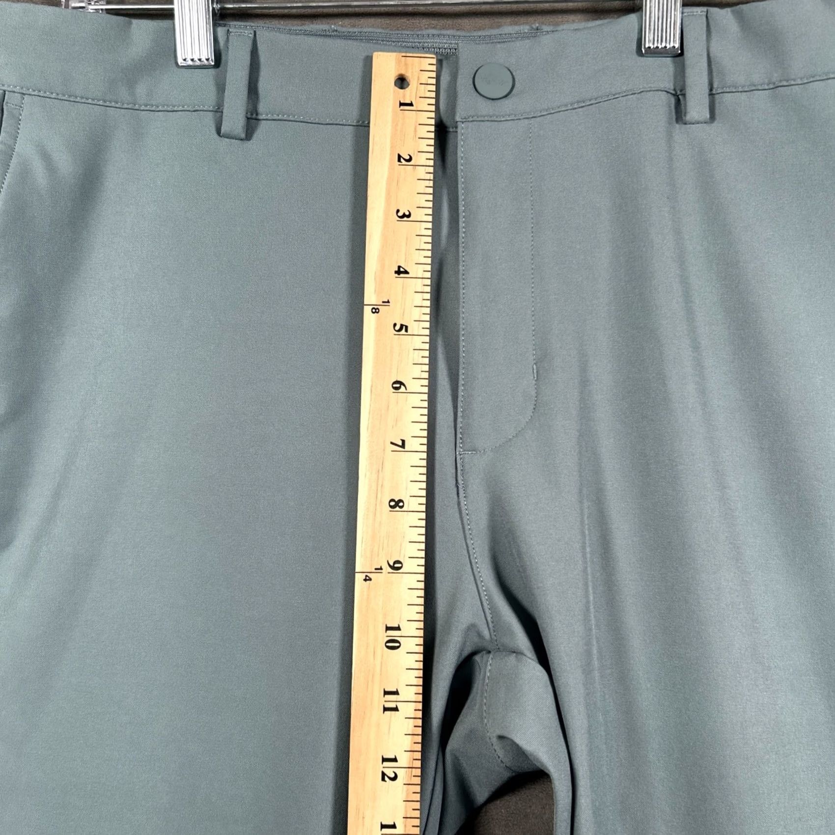 Vintage Greg Norman Mens Pants Blue Stone Stretch Performance 34x30 Size US 34 / EU 50 - 5 Thumbnail