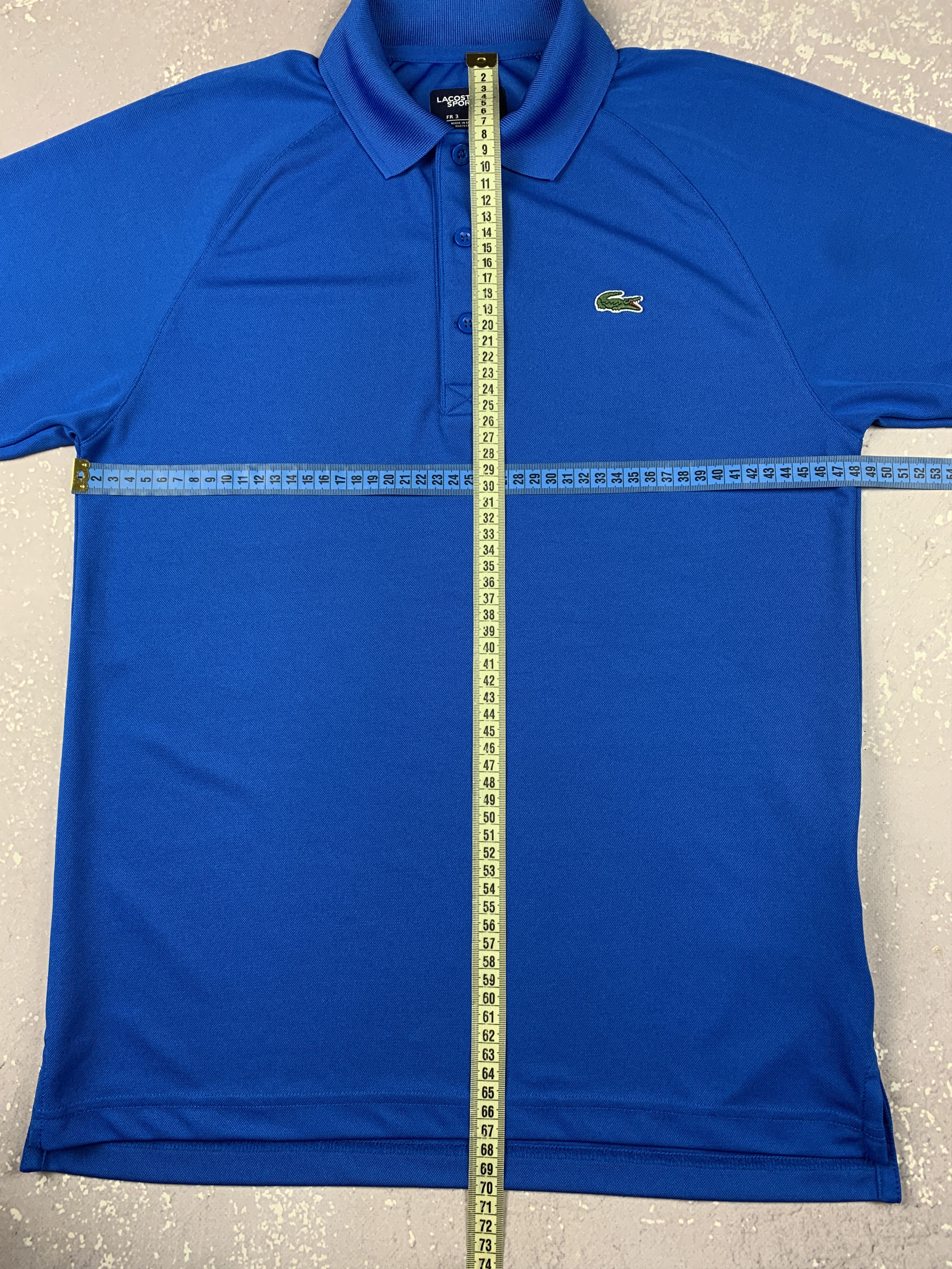 Lacoste Lacoste Sport Polyester Polo Shirt Mens S Blue Size US S / EU 44-46 / 1 - 7 Thumbnail