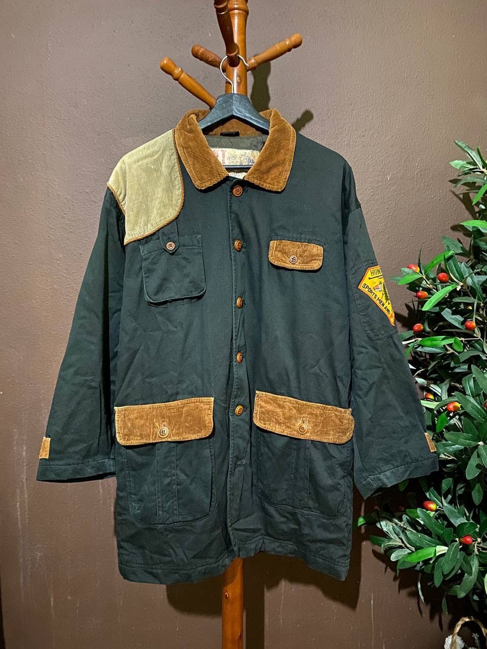 Vintage Vintage 80s Safari Hunting Barn Jacket Size US L / EU 52-54 / 3 - 4 Thumbnail