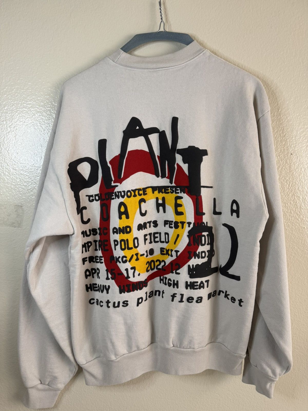Cactus Plant Flea Market × Coachella Cpfm x Coachella crewneck Size US S / EU 44-46 / 1 - 2 Thumbnail