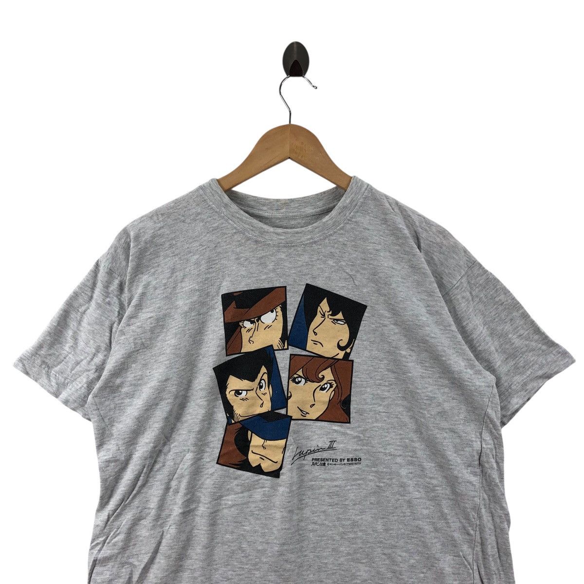 Anime Vintage 90s Manga Series LUPIN THE THIRD Anime T-Shirt Size US L / EU 52-54 / 3 - 2 Thumbnail