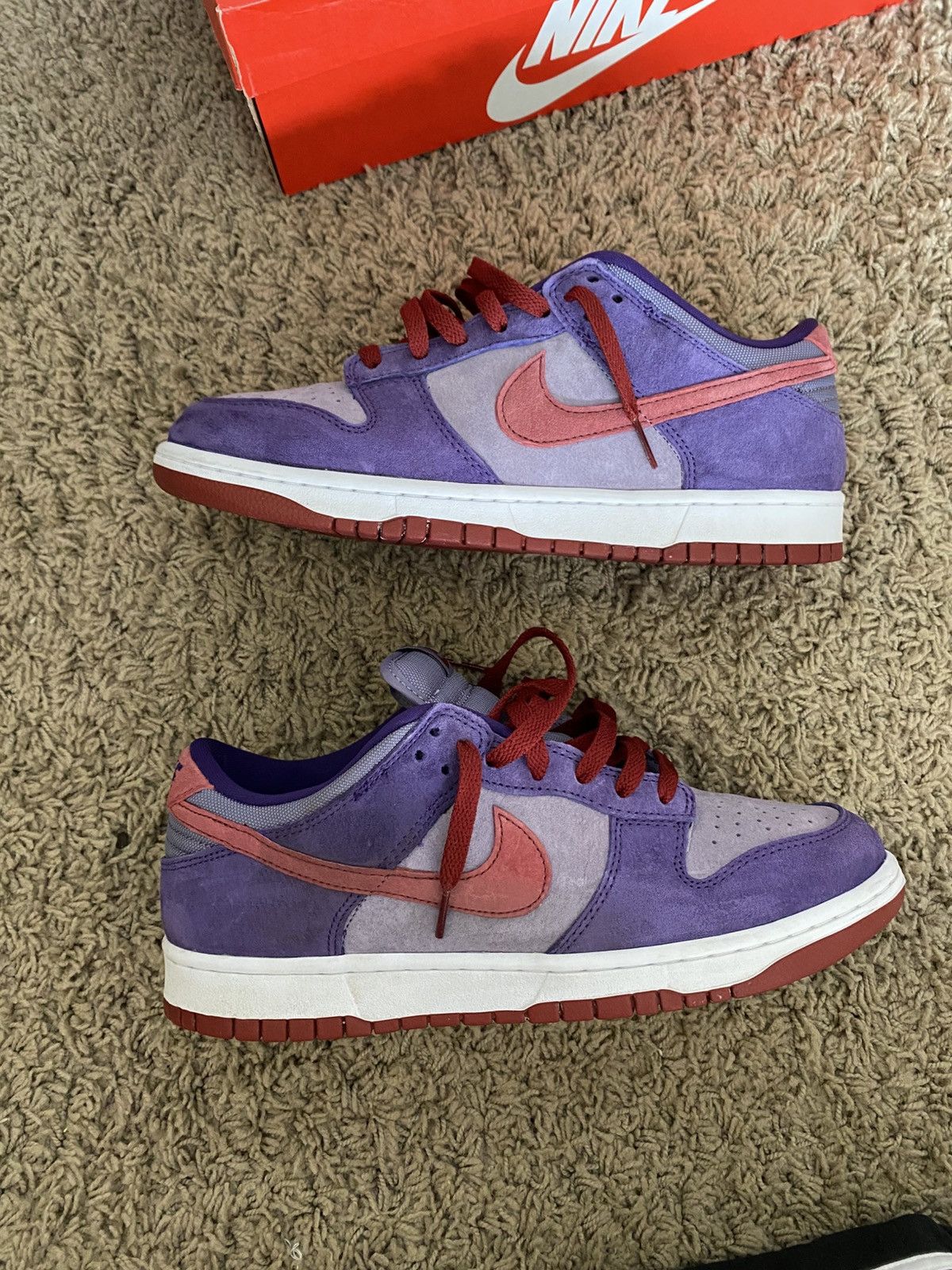 Nike Nike dunk low plum Sz 10 Size US 10 / EU 43 - 5 Thumbnail
