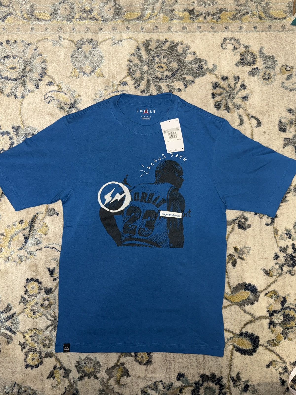 Fragment Design × Jordan Brand × Travis Scott Travis Scott x Jordan x Fragment T-shirt Size US XS / EU 42 / 0 - 1 Thumbnail
