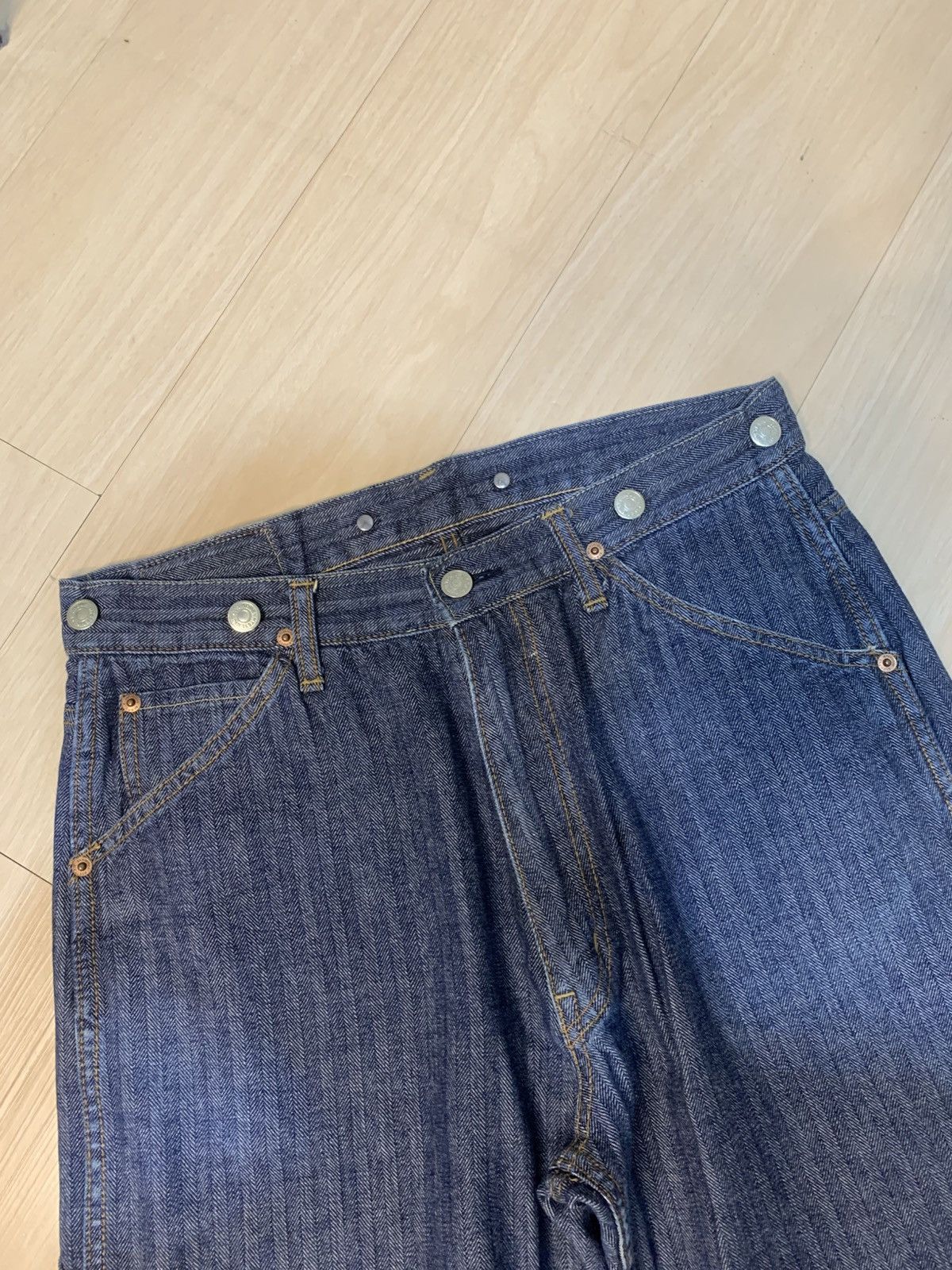 Hysteric Glamour Vtg Hysteric Glamour Kinky Carpenter Wabash Denim Size US 31 - 4 Thumbnail