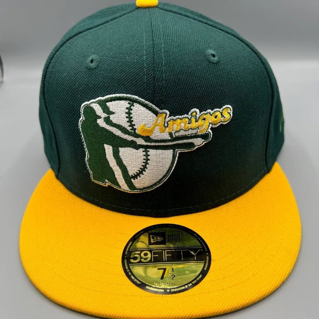 New Era Miami Amigos Hat Men 7 1/2 59Fifty New Era MiLB Fitted Cap Size ONE SIZE - 1 Thumbnail