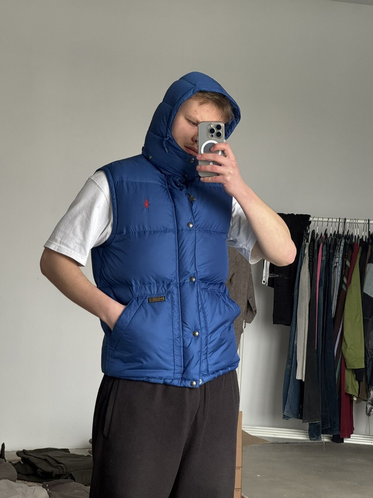 Polo Ralph Lauren Vintage Polo Ralph Lauren Blue Vest Size US S / EU 44-46 / 1 - 13 Thumbnail