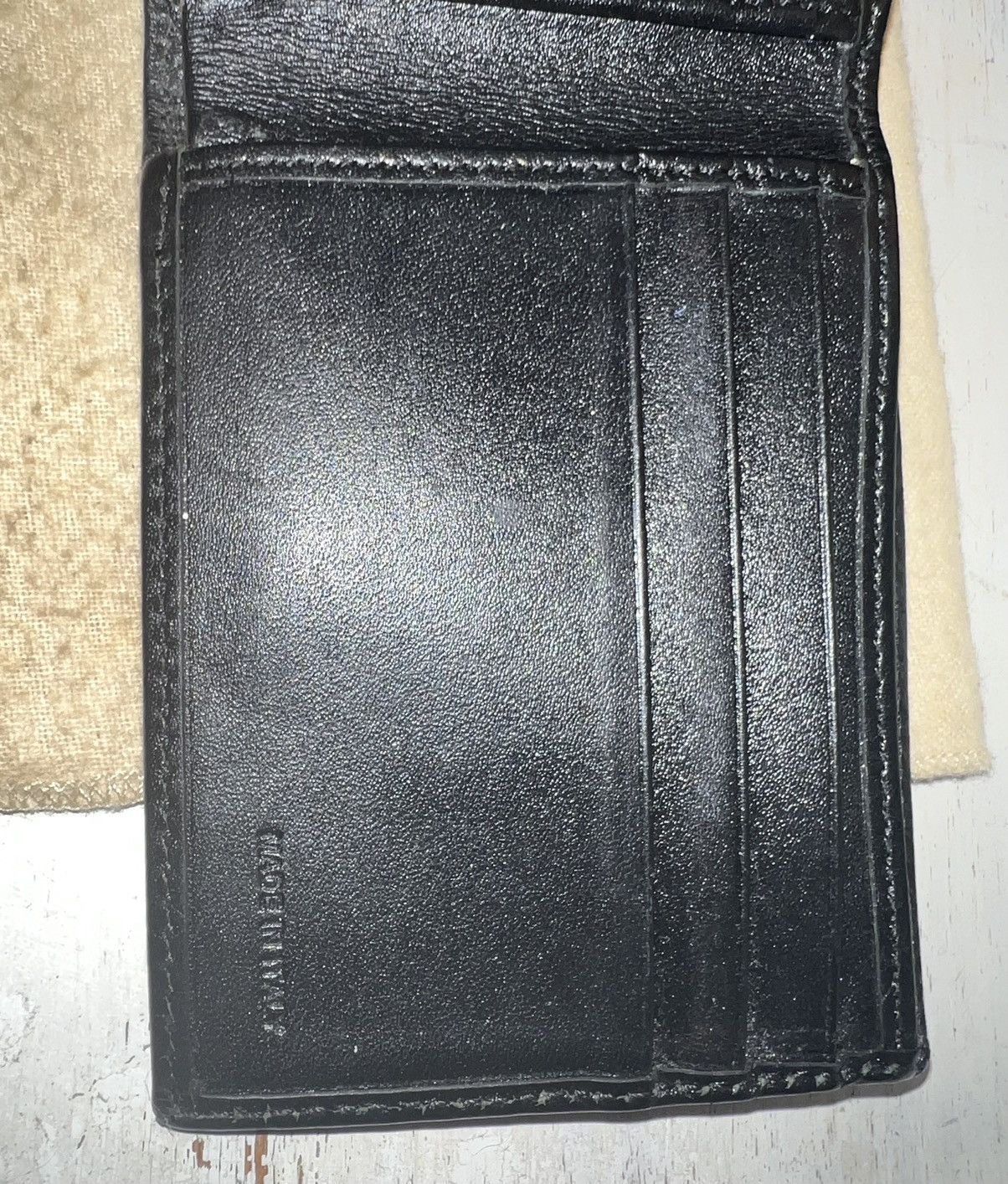 Burberry × Designer × Vintage Burberry Haymarket Check Coated Canvas Bifold Wallet Size ONE SIZE - 6 Thumbnail