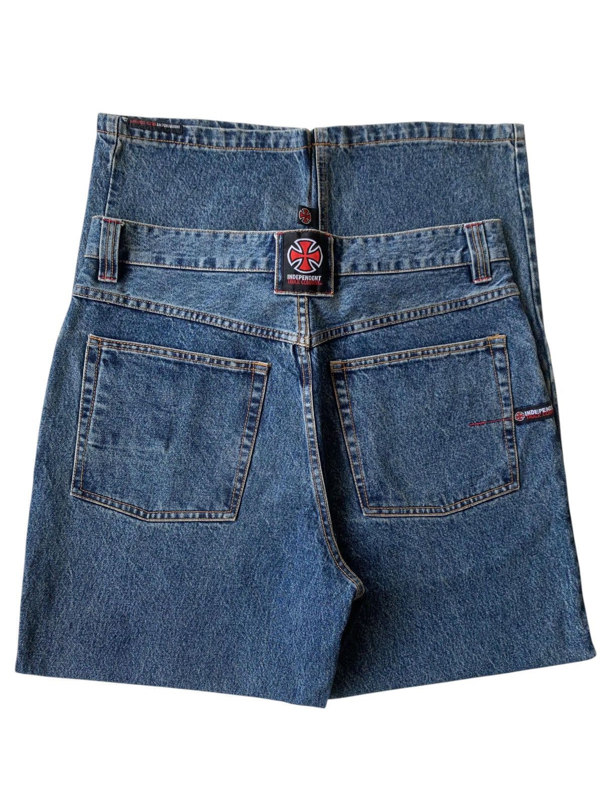 Independent Truck Co. 2000' Independent Denim Pants Size US 34 / EU 50 - 2 Thumbnail
