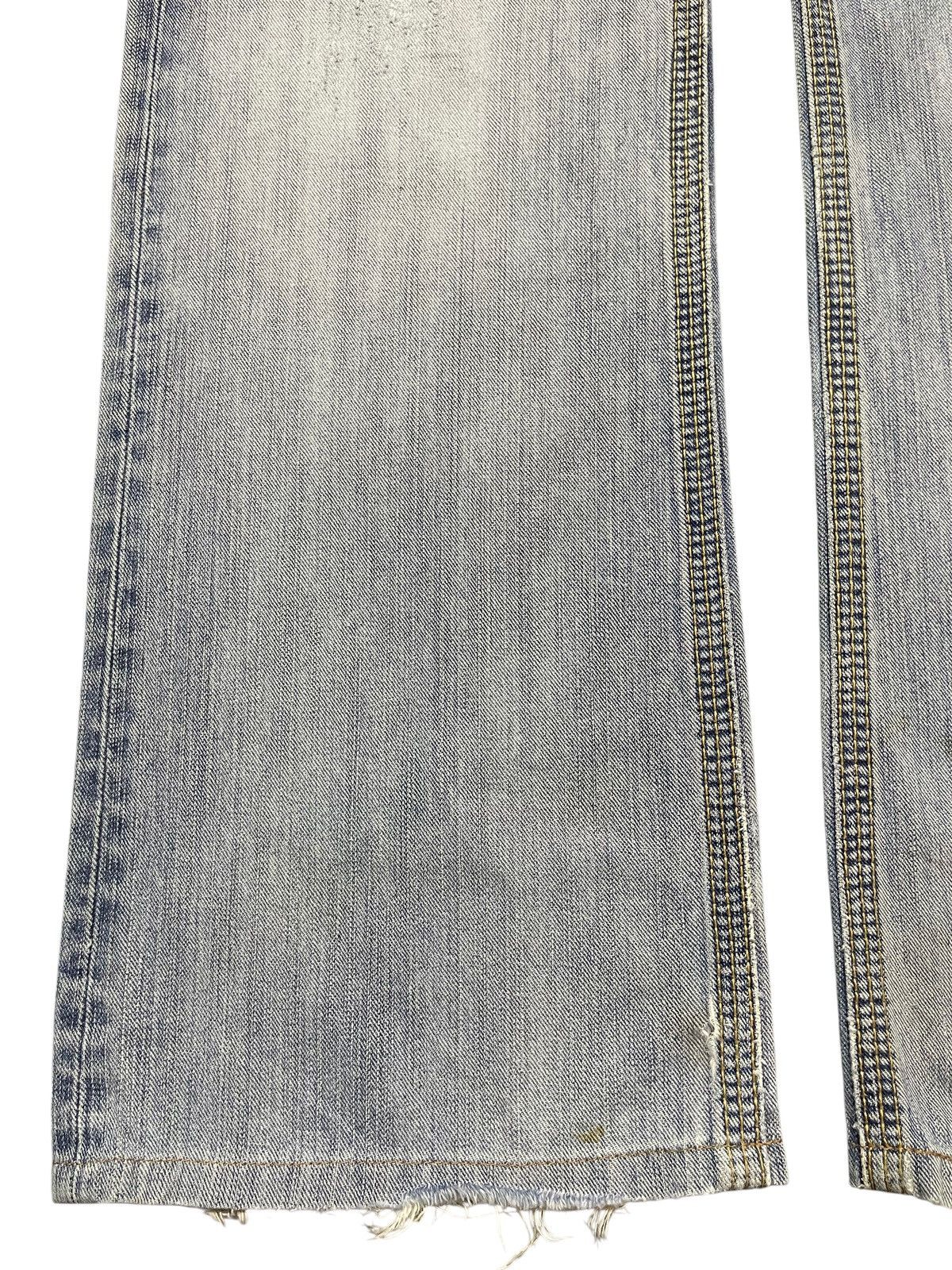 Edwin Edwin XV Exclusive Buckle Light Faded Wash Baggy Wide Leg Size US 33 - 7 Thumbnail