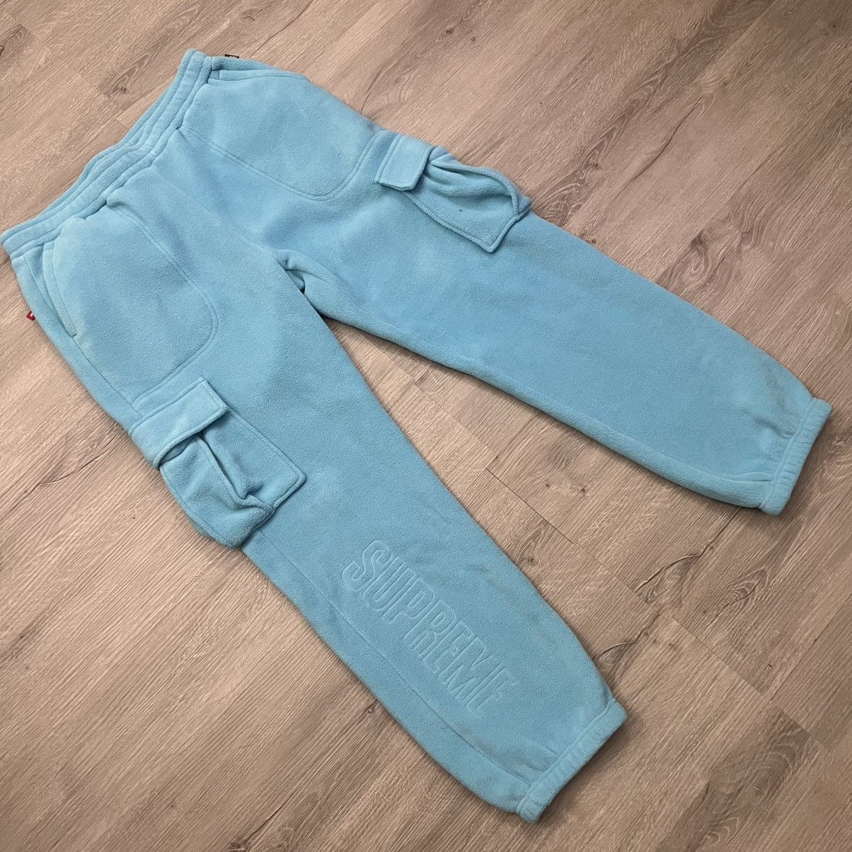 Supreme Supreme Polartec Cargo Sweatpants Size US 32 / EU 48 - 1 Thumbnail