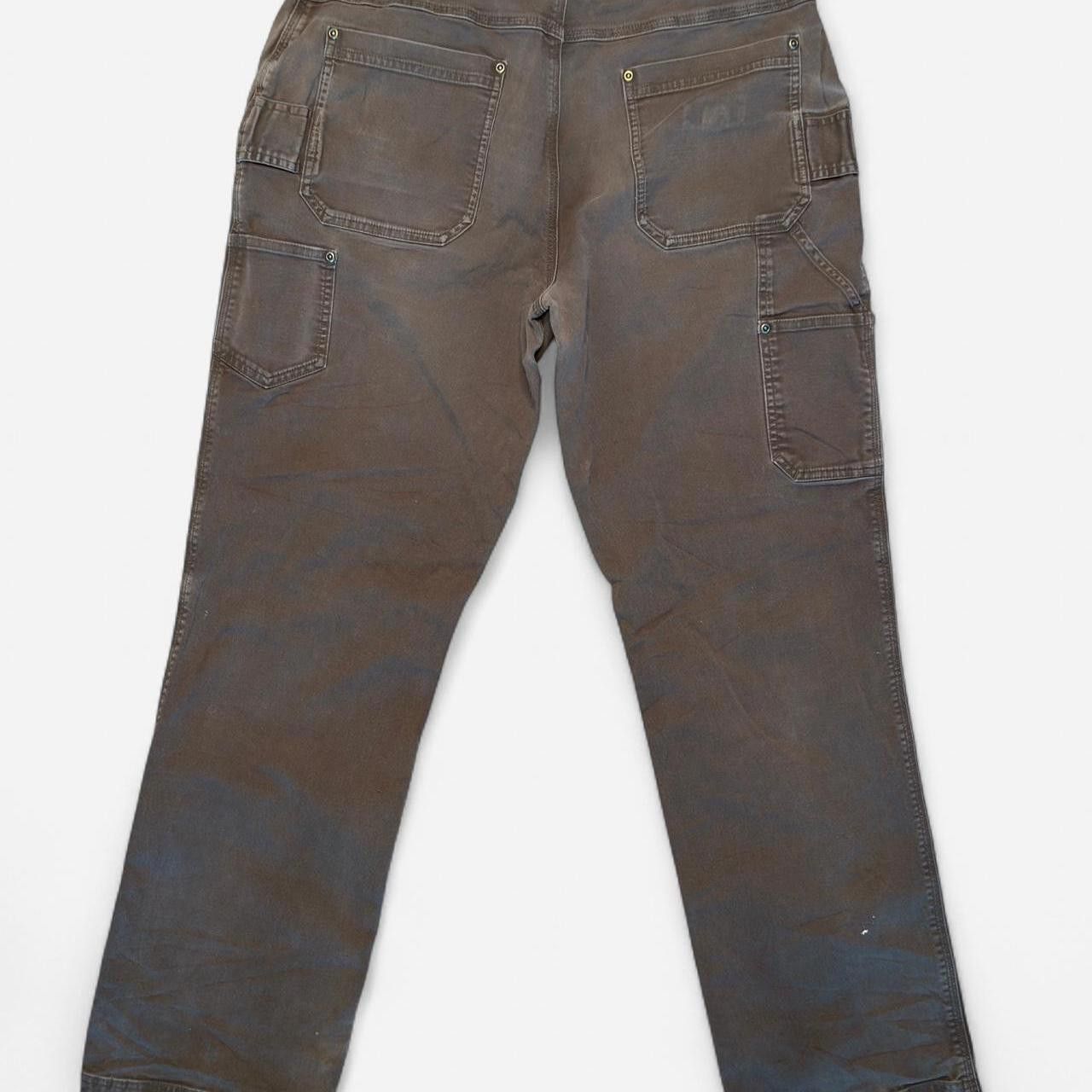 Duluth Trading Company Duluth Trading Company Men's brown grey Trousers Size US 36 / EU 52 - 4 Thumbnail