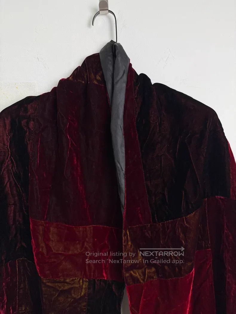 Comme des Garcons Comme Des Garcons Metallic velvet and silk satin scarf Size ONE SIZE - 4 Thumbnail
