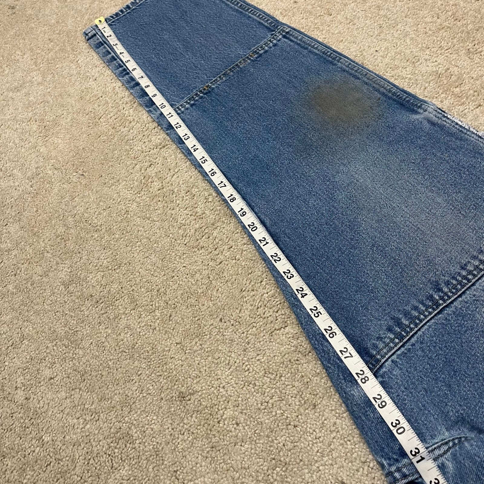 Dickies Vintage Dickies Double Knee Carpenter Blue Jeans 32Wx31L Size US 32 / EU 48 - 7 Thumbnail