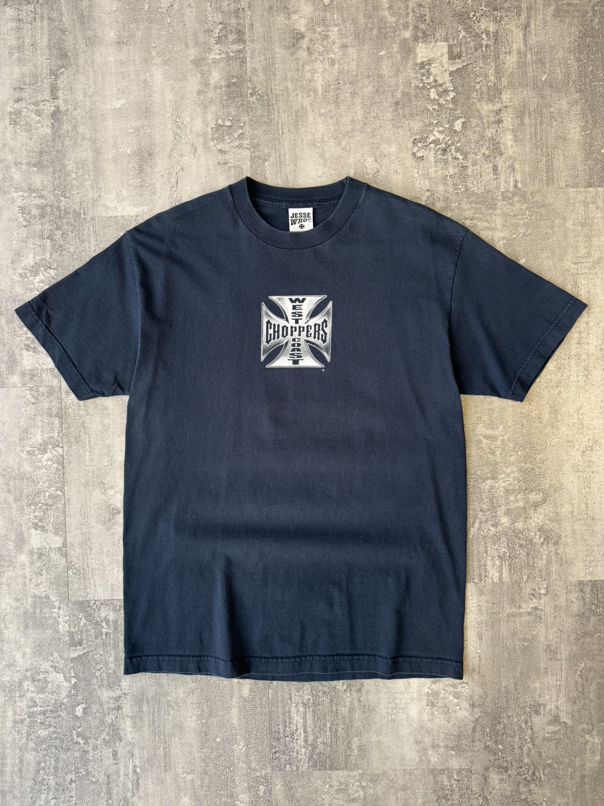 West Coast Choppers Vintage West Coast Choppers Navy tee Size US L / EU 52-54 / 3 - 2 Thumbnail