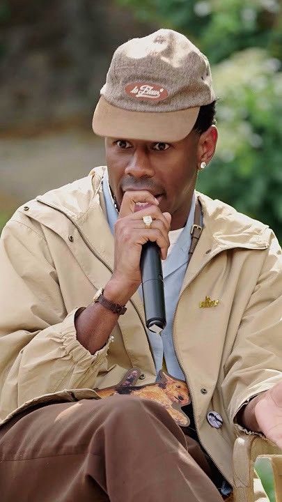 Golf le Fleur Golf Le Fleur brown Speckled wool camp cap Size ONE SIZE - 5 Thumbnail