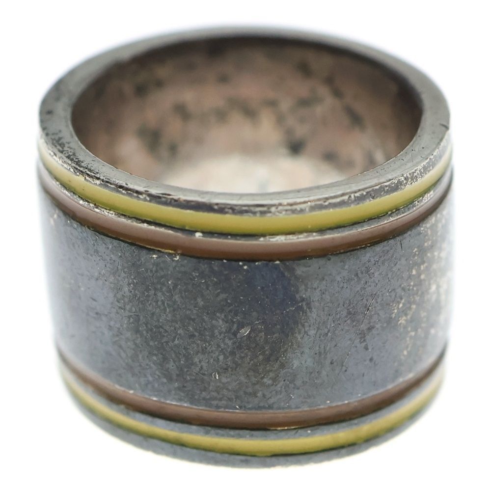 Number (N)ine .925 Silver Fender Logo Ring Size ONE SIZE - 2 Thumbnail