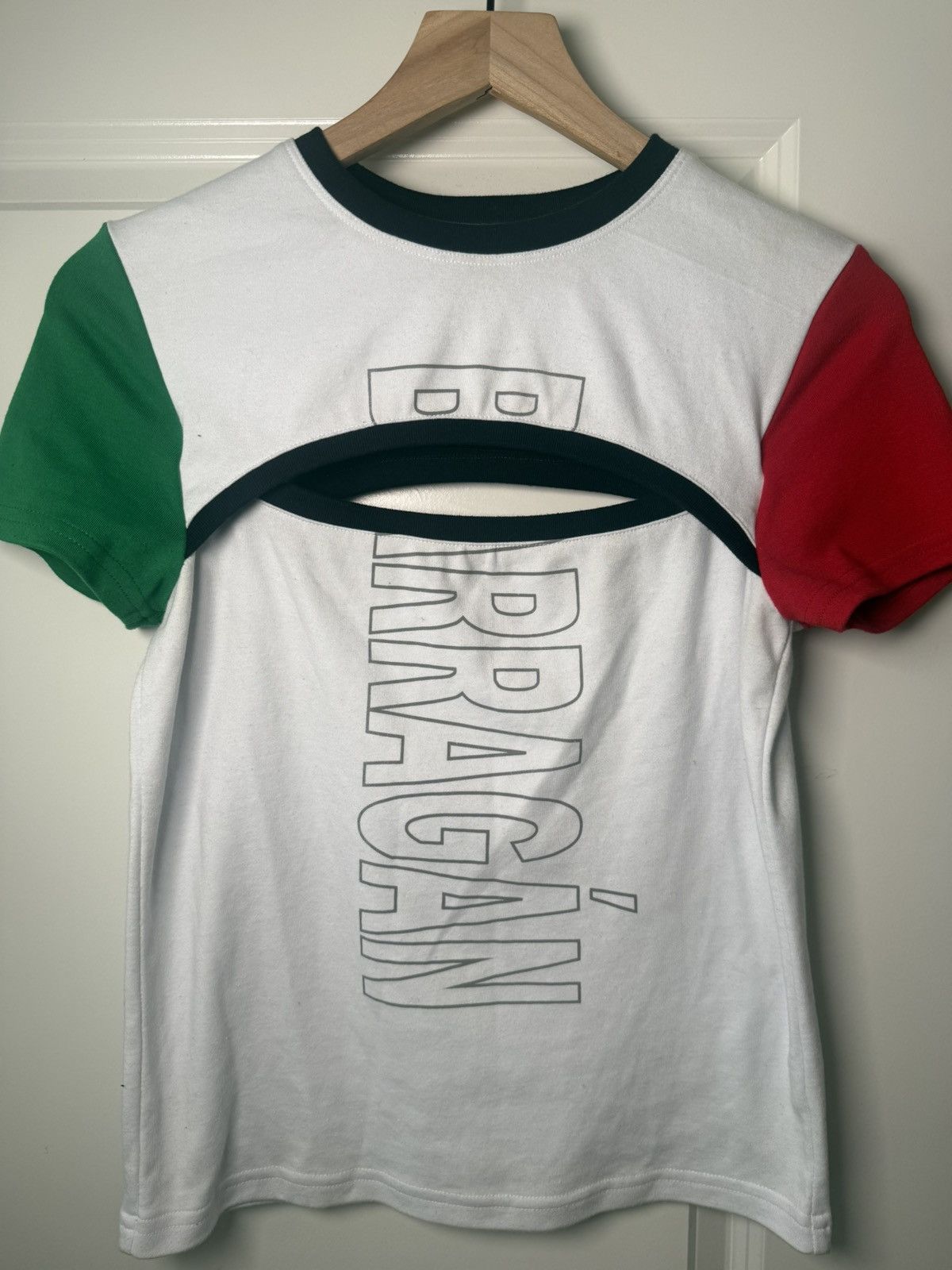 Barragan Barragán “Brazos” cutout T-shirt. Size US M / EU 48-50 / 2 - 2 Thumbnail