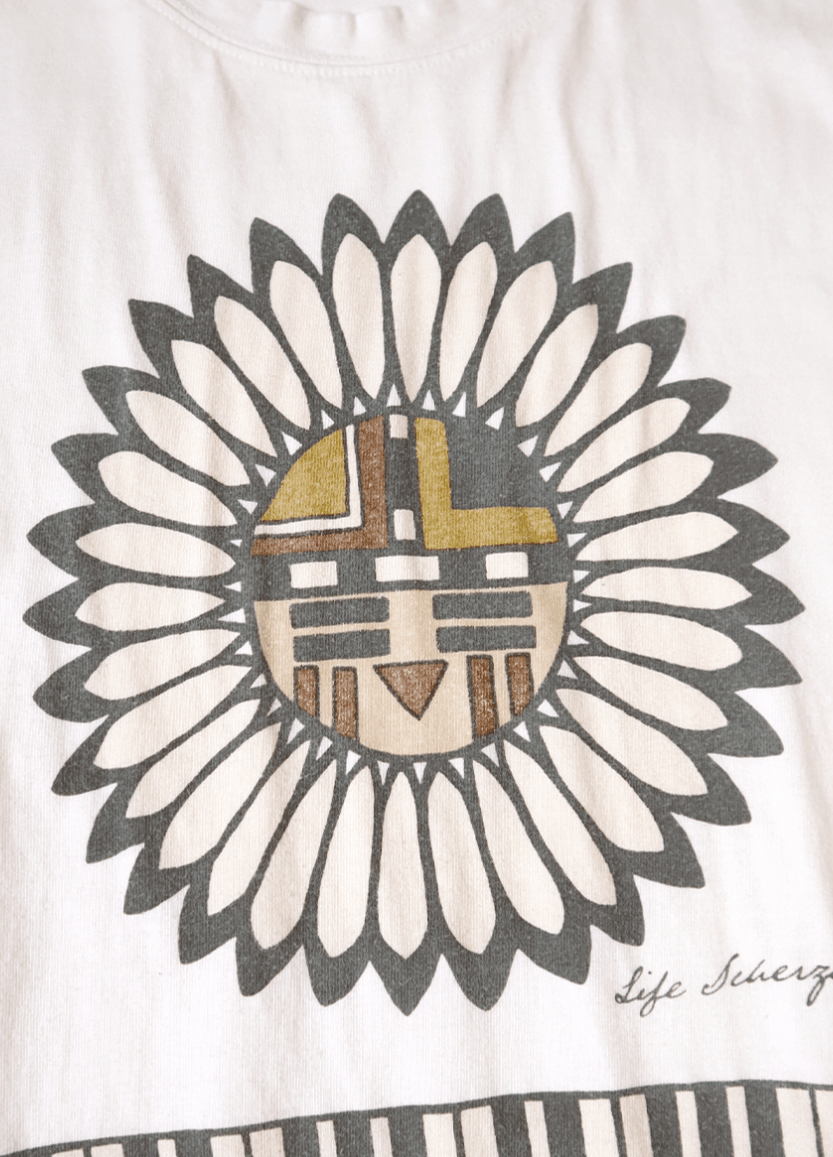 Kapital 20/- Jersey Crew T (Piano & Sunface pt) Size US M / EU 48-50 / 2 - 5 Thumbnail