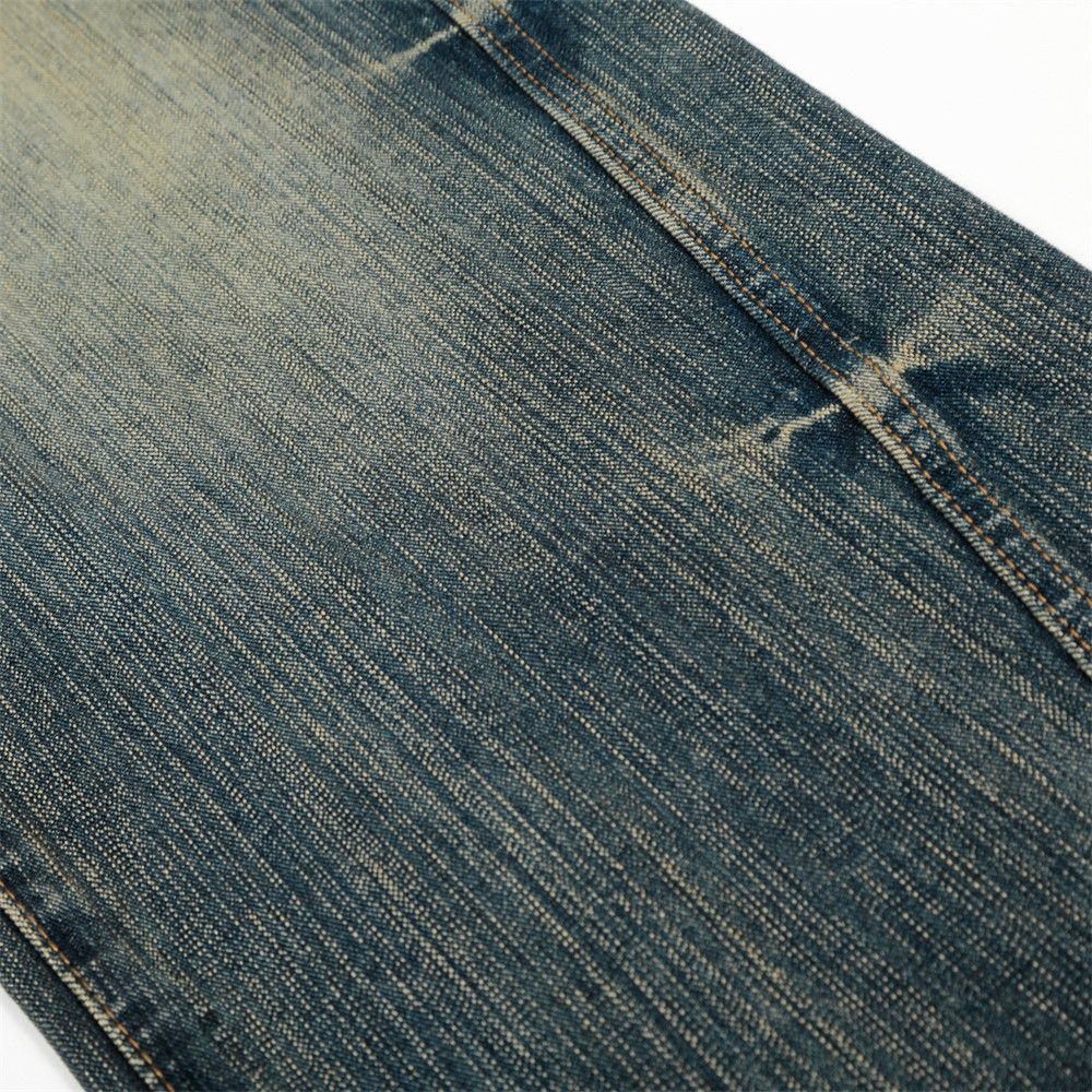 Vintage Men's Retro Washed Straight-Leg, Loose-Fit Denim Jeans Size US 32 / EU 48 - 6 Thumbnail