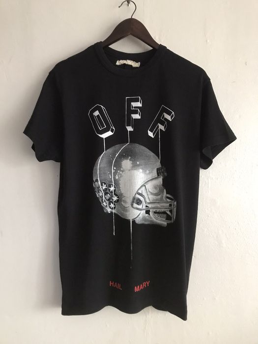 off white hail mary tee