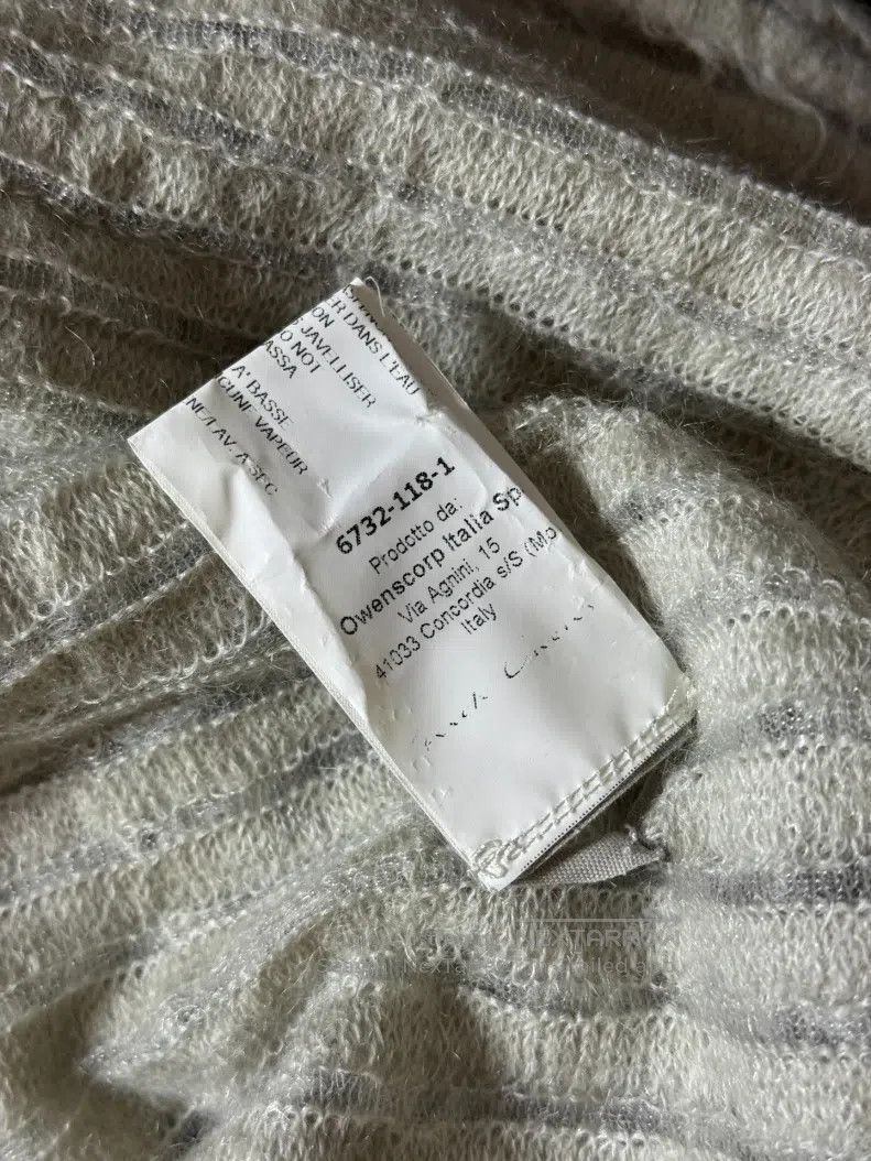 Rick Owens Rick Owens 16 FW mainline mohair see-through striped cashm Size US S / EU 44-46 / 1 - 8 Thumbnail
