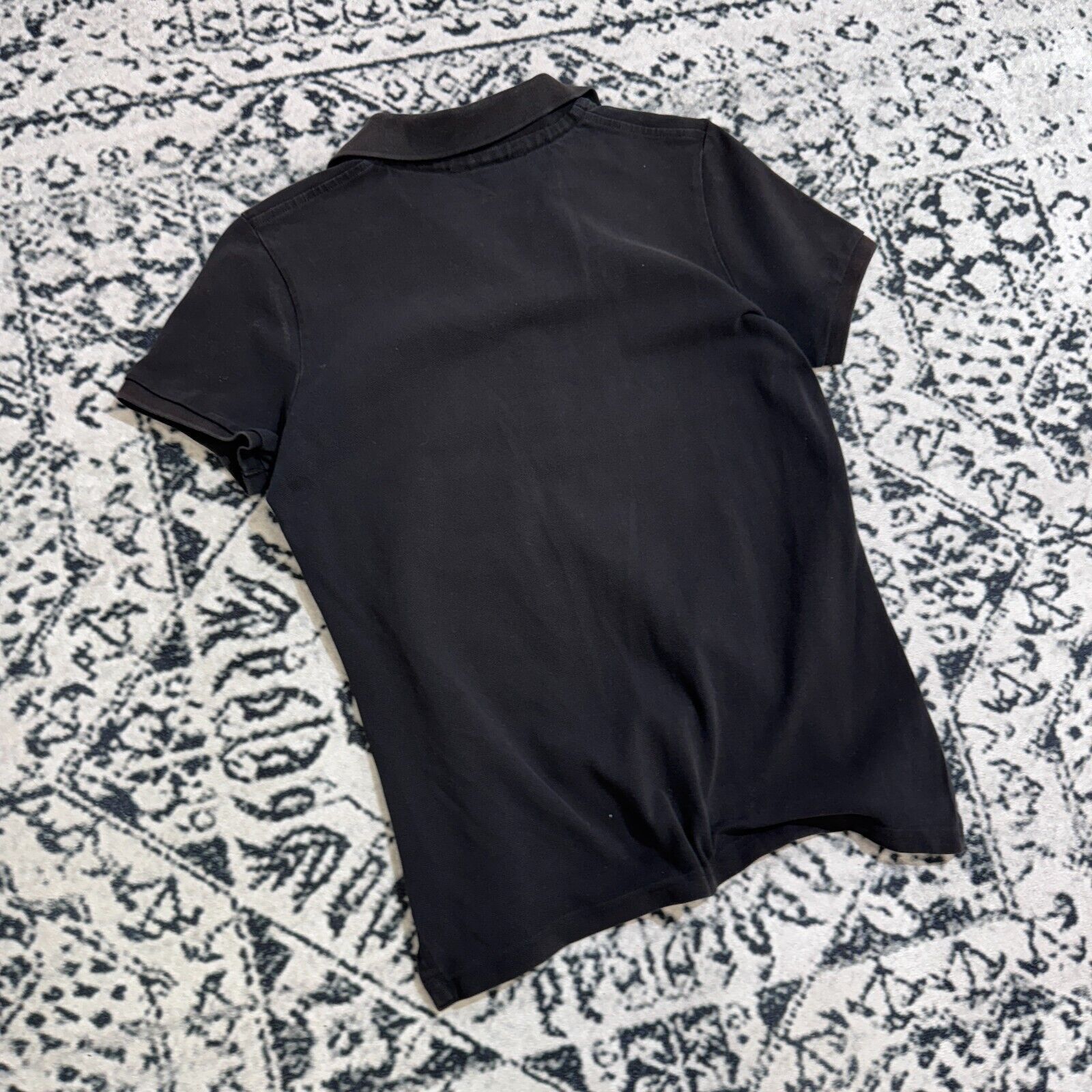 Gant × Vintage Vintage Gant Unisex Black Cotton Polo Shirt Size M Y2K 90s Size US M / EU 48-50 / 2 - 9 Thumbnail